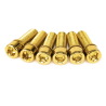 SALT SOLID stem bolt set, Gold (X6 bolts)
